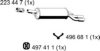 ERNST 204262 End Silencer